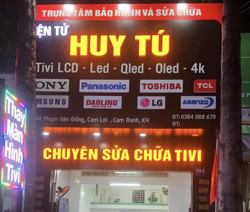 Sửa Chữa Tivi Tại Cam Ranh-Điện Tử Huy Tú